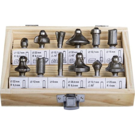 Set of milling "Stayer", on wood, 12pcs
