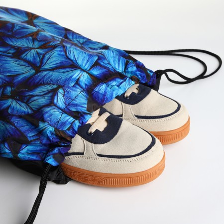Back for shoes on the lace, the color is blue/multi -colored-3