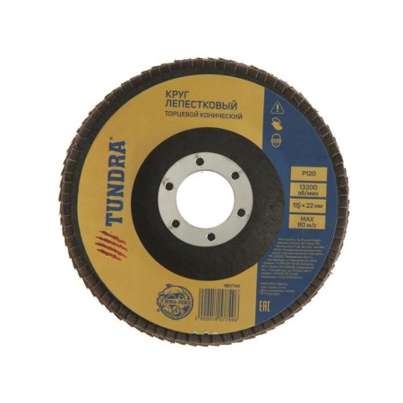 Circle of petal end conical tundra, 115 x 22 mm, p120