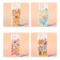 Water coloring "Bookmarks", 10 sheets, brush, species mix