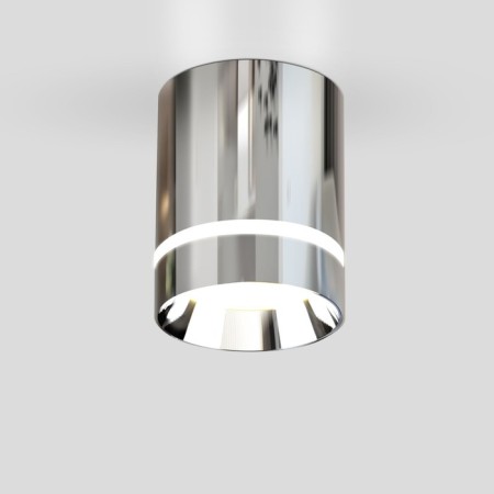 Ceiling accent light (SPOT) ELEKTROSTANDARD, Topper LED 9 W, 80x80x100 mm, IP20, chromium color