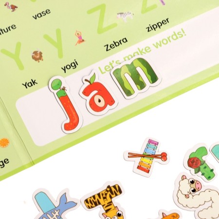 Developing set "Magnetic alphabet" English alphabet-4