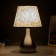 Izabella table lamp E27 40W silver 25x25x38 cm Risalux