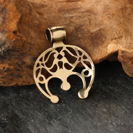 The amulet of the Lunnitsa "Weapshoot", Brass-3