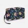 Cosmetic bag with lightning, black color