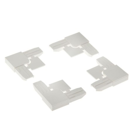 Connecting corner for a mosquito profile