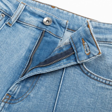 Women's jeans with Minaku arrow, blue color, size 48-11