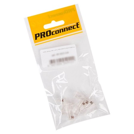 RJ-45 connector (8P8C) for a twisted pair, UTP, CAT 5E (15 µ "/ 15 microdyms), package, 5pcs Proconnect 108