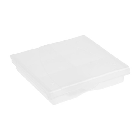 Organizer with tundra latch, 5 departments for fasteners, 175 x 165 x 36 mm, plastic-1