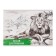 Album for drawing A4, 40 sheets on the board "Leo", cover coated cardboard, internal block offset 100 g/m²