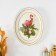 Panel interior polystone "Flamingo in exotic leaves" 18x2.2x23 cm