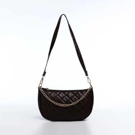 Bag Baget with lightning, brown color