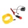 Cartage neon thread for lighting salon, power adapter 12 V, 5 m, yellow