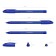 Ballic handle Erichkrause U-109 Original Stick & Grip, needle node 1.0 mm, ink blue, ultra-soft letter