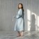 Shifu robe, size m, blue color