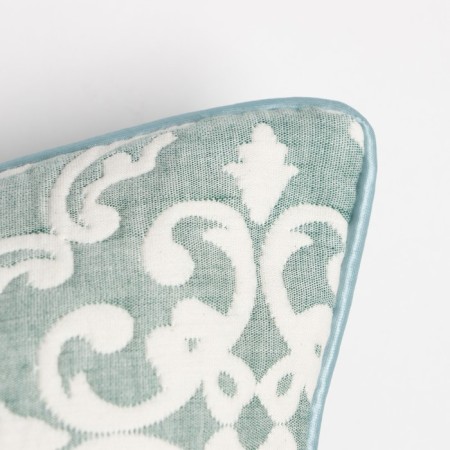 Pillowcase decorative Ethel "Ornament" color green 40x40 cm, 100% cotton-3