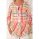 Female blouse, size 48, orange color