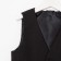 School vest for a boy, black, height 152 (38/m)