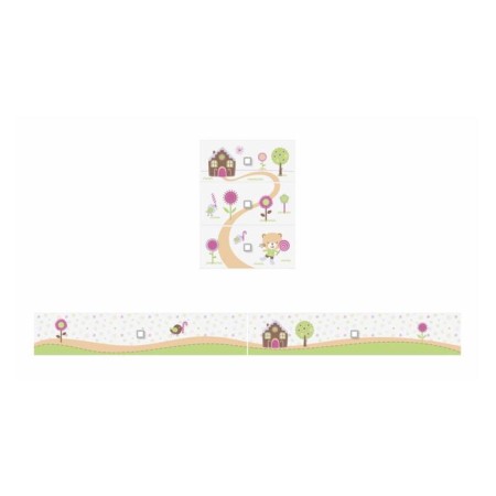 Facade for the crib Polini Kids Simple 1100 "Gingerbread House"