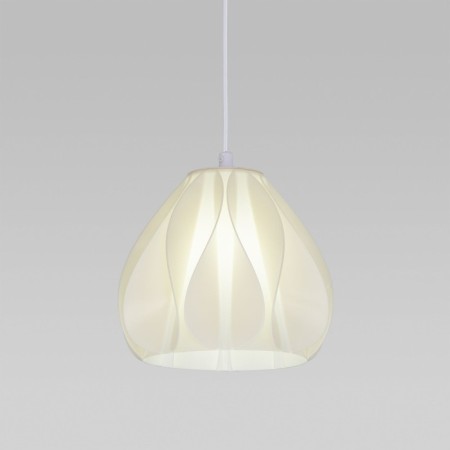 Suspended lamp Eurosvet Sinki 30187/1, E14, 1x5W, 206x206 mm, white color-1