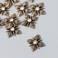 Decor for creativity metal, rhinestones 