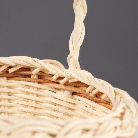 Set of baskets, 3, 9 × 21, 15 × 19, 12 × 16 cm, rattan, mix-8