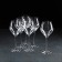 A set of glasses for red wine Loxia, 400 ml, 6 pcs