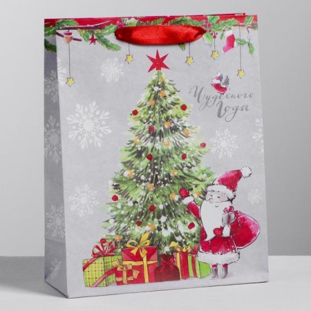 Craft vertical “New Year miracle”, 23 x 27 x 11.5 cm, New Year-1