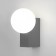 Sadovo-park lamp Elektrostandard, Gravity, 200x150x235 mm, E14, Gray color