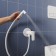 MILARDO RORA RORWTR08 bideter, with a hygienic shower, built -in, white