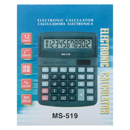 Desktop calculator, 12 - discharge, 519 -Ms-6