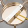 Fox chandelier 5he27 40W gold 58x58x27 cm