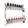 TIM KCS5007, 1 "x 3/4", 7 outputs, without cranes, stainless steel