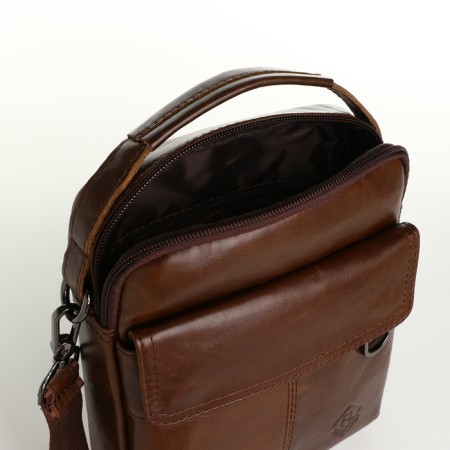 Male bag, Fidelio Largo, brown color-4
