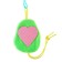 Stretching - Soft rattle on the crib/stroller "Avocado", I crush me