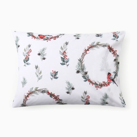 New Year. Set of pillowcases "Ethel" bullfinch 50x70-2 pcs, Poplin, 100% HL-2