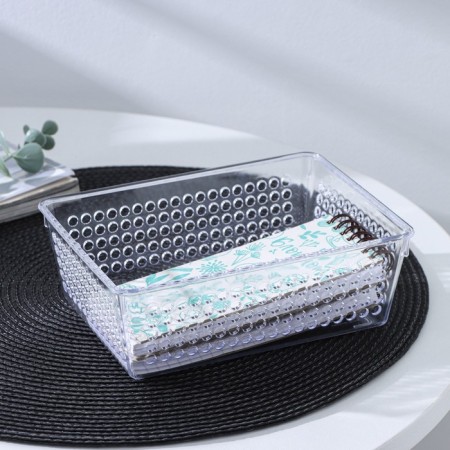 Basket for little things, plastic, 18 × 13 × 6 cm,-1