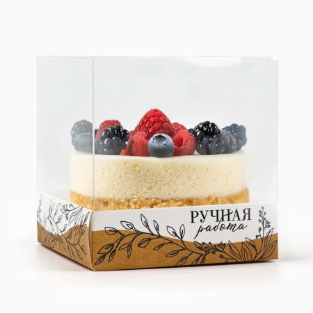 Box for Eco Confectionery, 10 x 10 x 10 cm