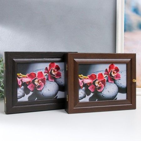 Key "Flowers" Wenge 19x24 cm mix-7