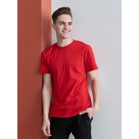 T -shirt male, size 54, red color-3