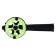 Winter fishing rod "Profi" UP-2, pen plastic, whip polycarbonate, yellow color