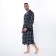 Male robe, dark blue color, size 58