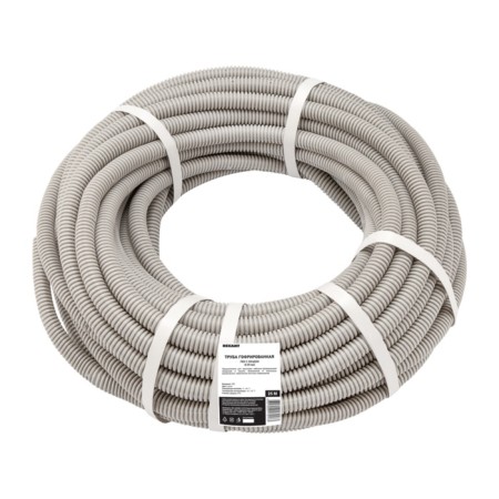 The pipe of the corrugated PVC, with probe, Ø25mm (Bay 25 m/union) rexant-1