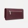 Women's wallet on magnets, burgundy color