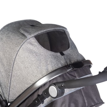Stroller Transformer 2 in 1 ACARENTO Essenza, Light Grey color-16