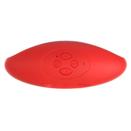 Portable column Luazon Hi-Tech15, Bluetooth, 3 W, USB, Microsd, Red-2