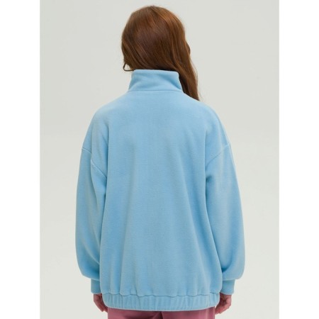 Jacket for girls, height 116 cm, blue color-2