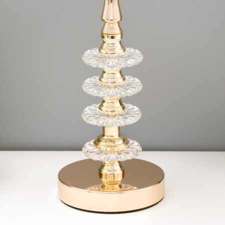 Table lamp "Burma" 1x60W E27 gold 20x20x40cm-3