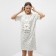 Night shirt female, gray color, size 44
