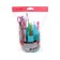 A desk of a desktop on a rotating stand of 5 items, Erichkrause Mini Desk, Pastel Mint, plastic, mint